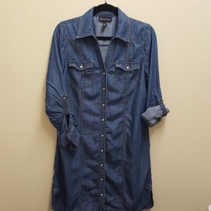 INC denim dress Sz 10